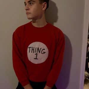 “thing one” sweatshirt